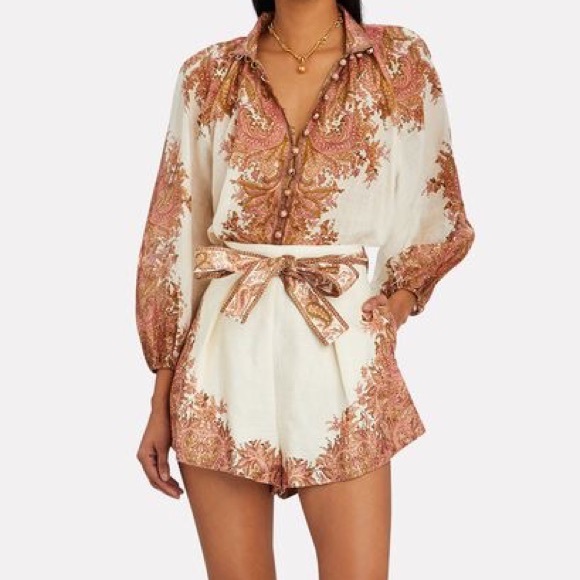 Zimmermann Tops - Zimmermann Brighton Paisley Set 0P/1